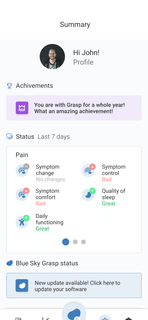 Grasp Insight Mobile App, Summary