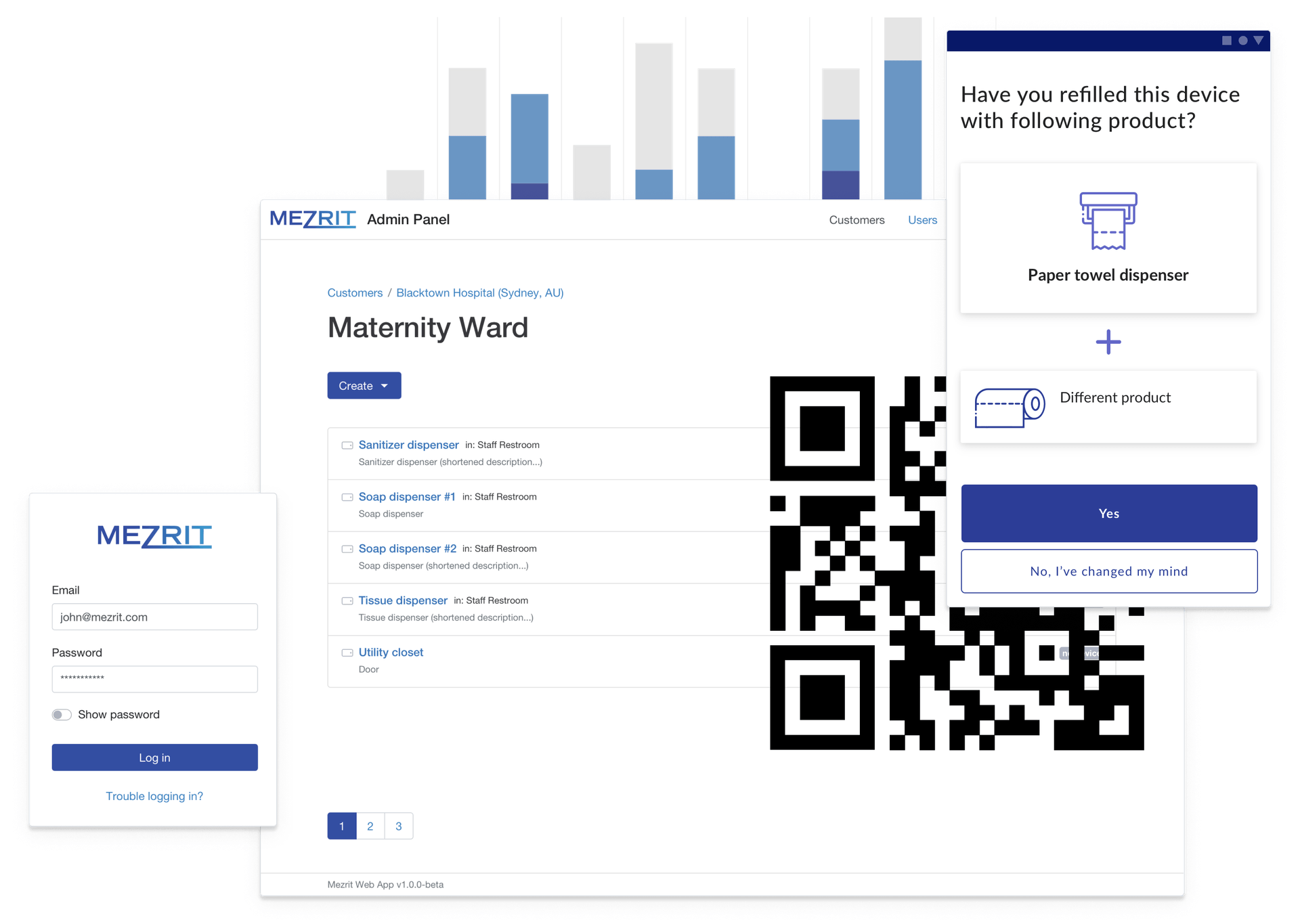 Hygiene-consumables usage monitoring in Australian hospitals by zaven