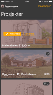 iOS App, Projects iOS App, Projects
