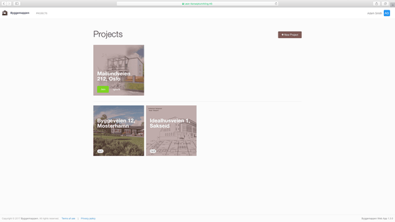 Web App, Projects Web App, Projects